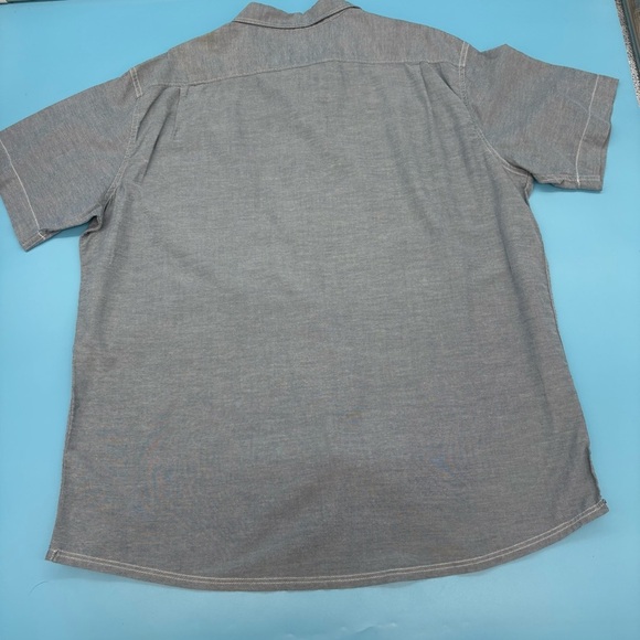 G.H. Bass & Co. Blue Casual Button Down Shirt - Picture 5 of 11